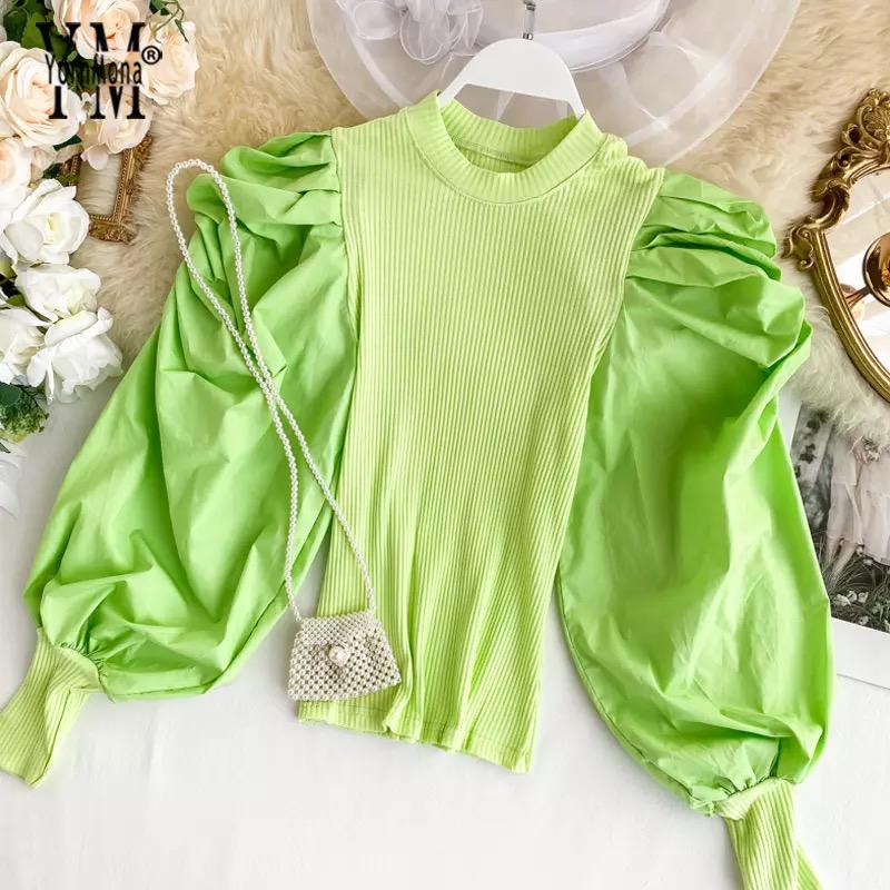 Puff Sleeves Top – Girls Gallery Official