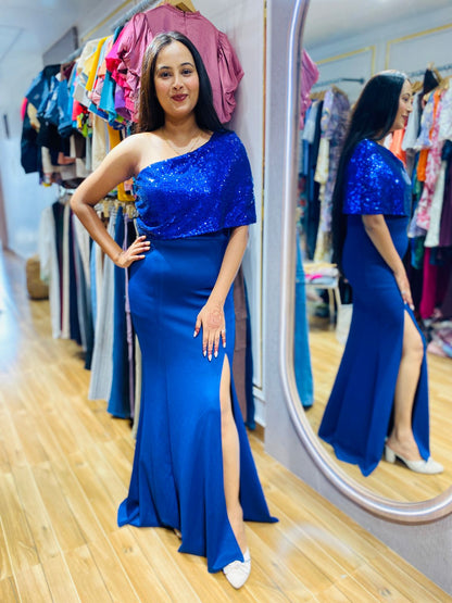 Royal Blue Gown