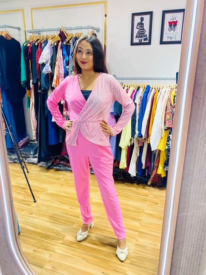 Pink Jumpsuit