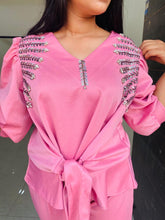 Load image into Gallery viewer, Flamingo Pink Co-ord Set