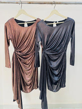 Load image into Gallery viewer, Metallic Layered Dress