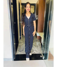 Load image into Gallery viewer, Stripe Jumpsuit