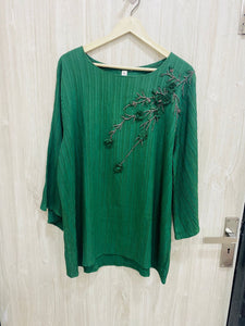 Green Plus Size Top